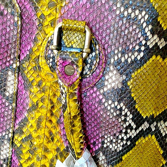💚Genuine python matching bag and wallet - Picture 4 of 8